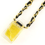 Chanel Parfum Bottle No.5 Gold Plated 55.5 g Necklace — view 4