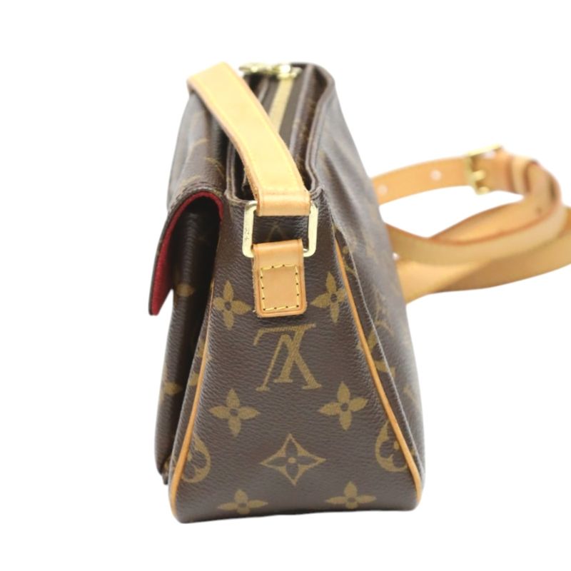Louis Vuitton Monogram Shoulder Bag Viva Cite PM — view 3