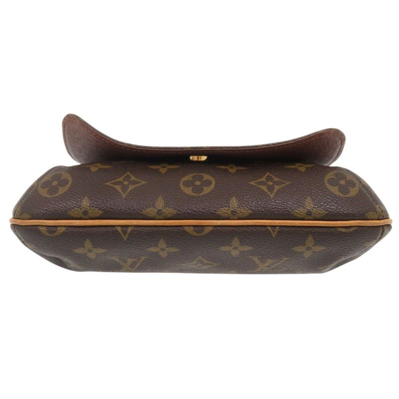 Louis Vuitton Musette Salsa Short Strap Monogram Brown Shoulder Bag — view 3