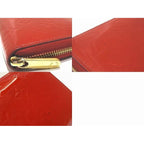 Louis Vuitton Zippy Wallet Long Vernis Pomme D'amour Red Enamel 4 — view 4