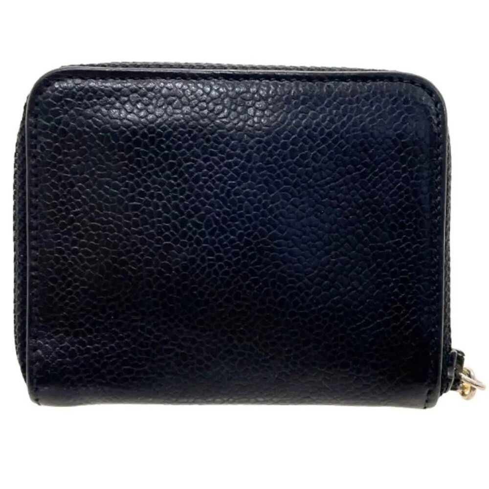 Chanel CC Vintage Caviar Timeless Coin Purse Pouch Key Chain Charm Bag — view 3