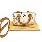 Louis Vuitton Mini Nano Speedy Monogram Multicolor Sac Bag HL White