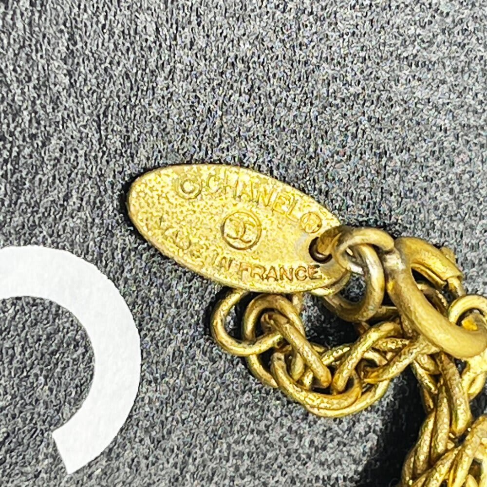 Chanel CC Vintage 24K Gold Necklace Chain Paris Medallion Pendant — view 9
