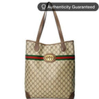 Gucci GG Marmont Sherry Large Tote Canvas Ophidia Shoulder Bag Handbag — view 3