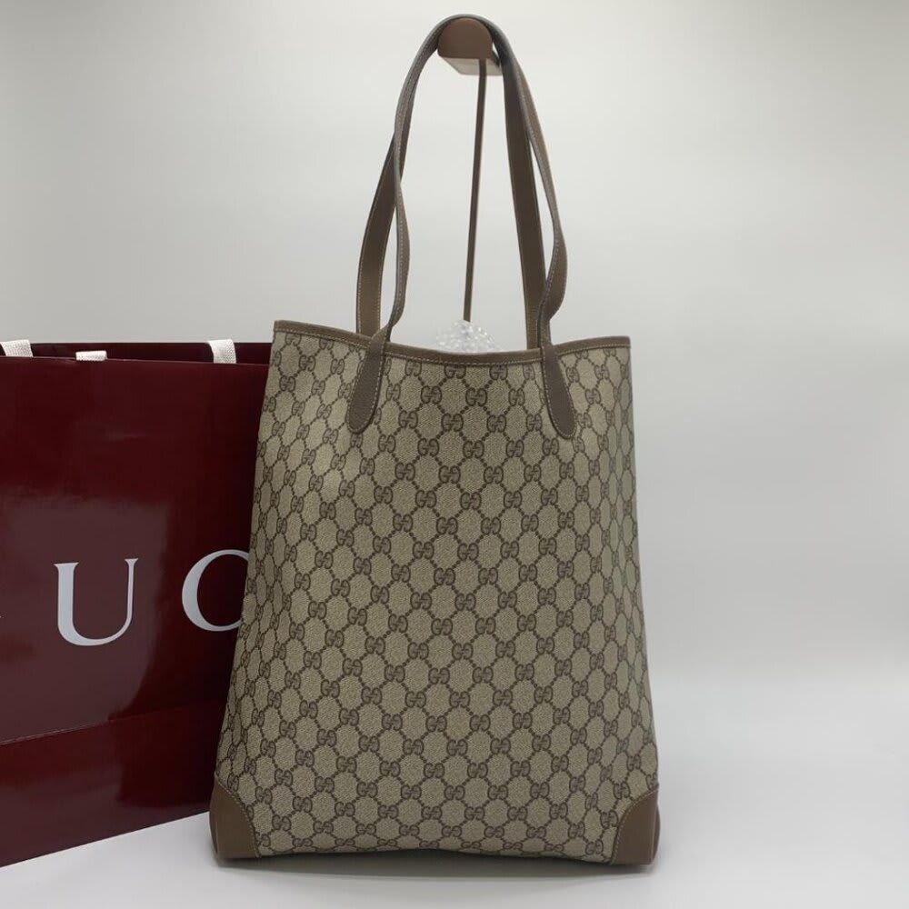 Gucci GG Marmont Sherry Large Tote Canvas Ophidia Shoulder Bag Handbag — view 6