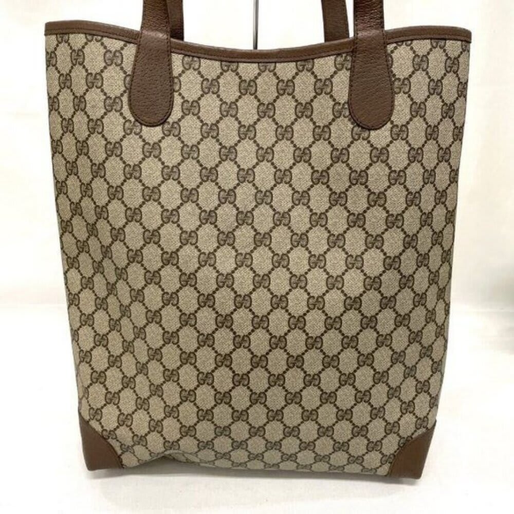 Gucci GG Marmont Sherry Large Tote Canvas Ophidia Shoulder Bag Handbag — view 8