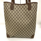 Gucci GG Marmont Sherry Large Tote Canvas Ophidia Shoulder Bag Handbag — view 8