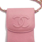 Chanel Vintage Mini Flap Caviar Leather Pouch Cigarette Case Crossbody — view 7