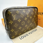 Louis Vuitton Monogram Trousse Toilette 23 Cosmetic Pouch Vanity Case — view 4