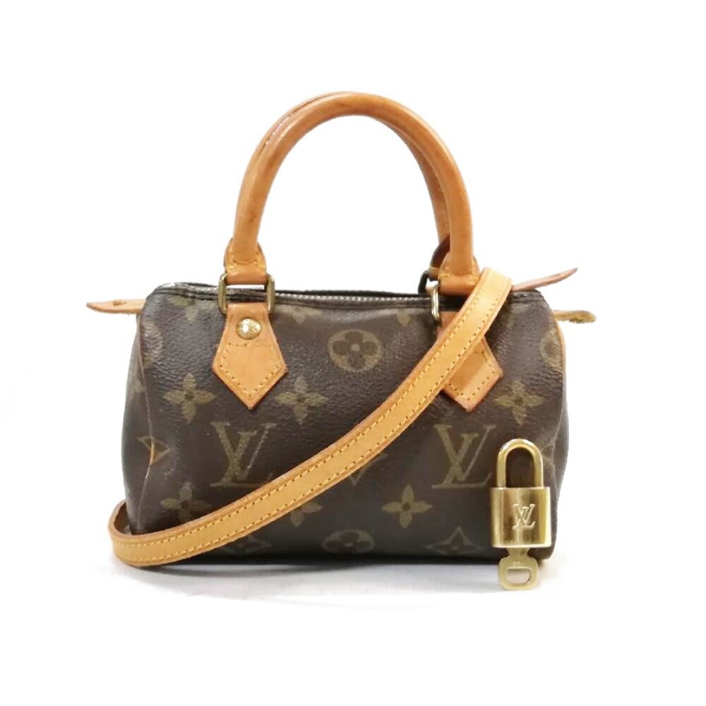 Louis Vuitton Monogram Mini Sac HL Speedy Nano Bag Vintage Purse Y2