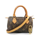 Louis Vuitton Monogram Mini Sac HL Speedy Nano Bag Vintage Purse Y2