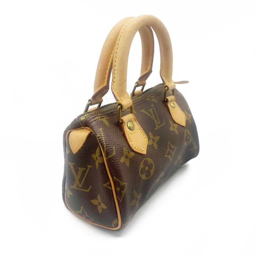 Louis Vuitton Monogram Mini Sac HL Speedy Nano Bag Vintage Purse Y2