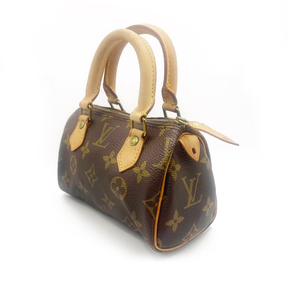 Louis Vuitton Monogram Mini Sac HL Speedy Nano Bag Vintage Purse Y2