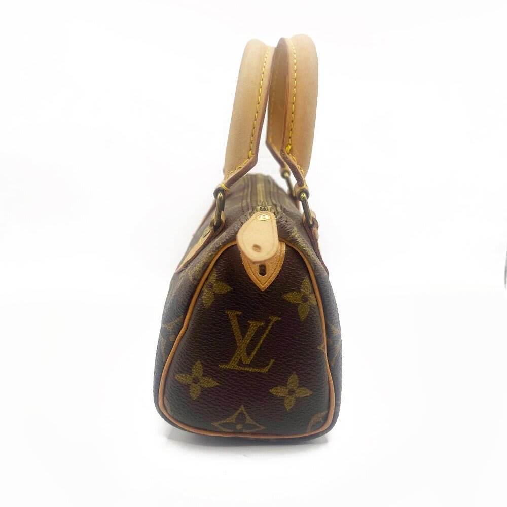 Louis Vuitton Monogram Mini Sac HL Speedy Nano Bag Vintage Purse Y2