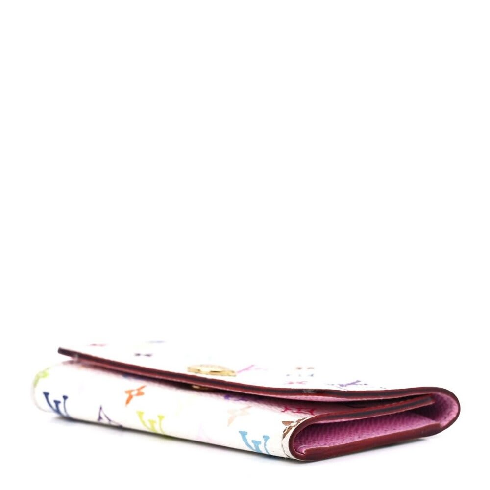 Louis Vuitton Multicolor Monogram Multicles 4 key Holder Case White