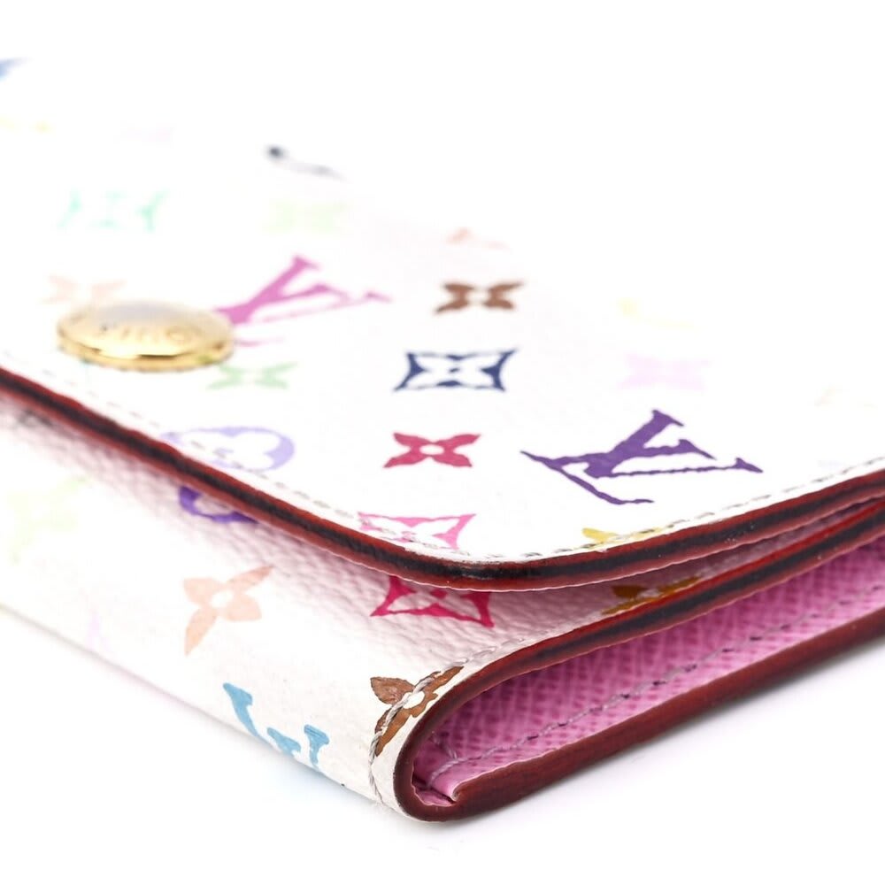 Louis Vuitton Multicolor Monogram Multicles 4 key Holder Case White