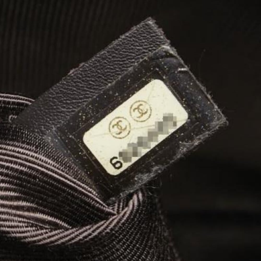 Chanel CC Wild Stitch Vintage Quilted Bowler Hand Bag Lambskin — view 9