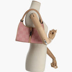 Gucci GG Jackie O Hobo Pink Shoulder Bag Sherry Monogram Web Leather — view 4