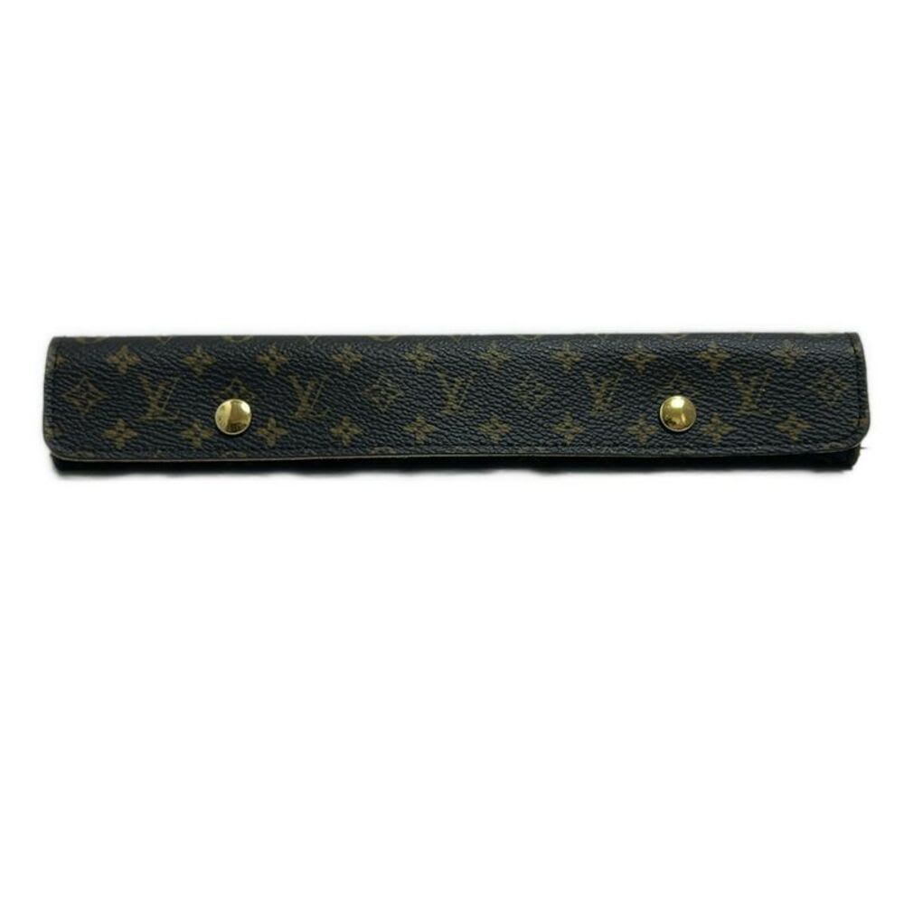 Louis Vuitton Accessory Case Monogram Dark Brown Light Necklace — view 3