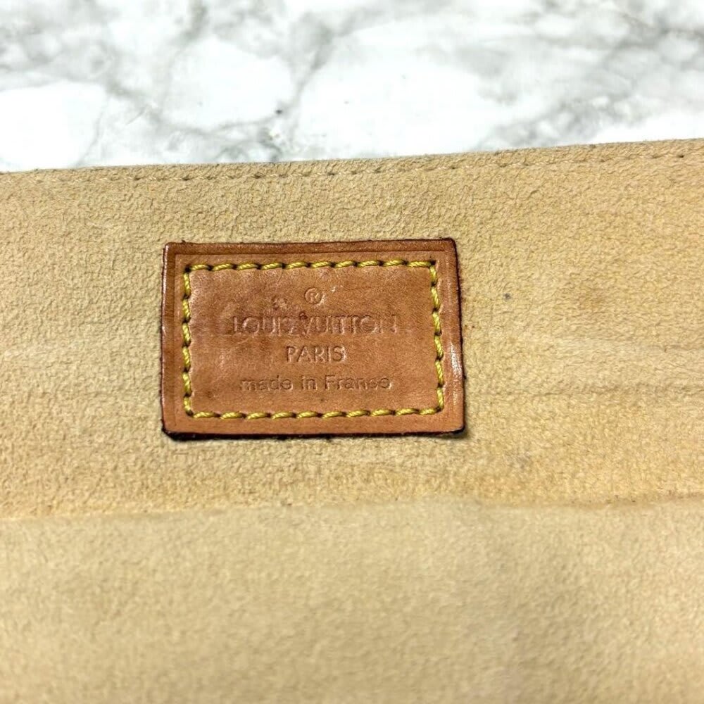 Louis Vuitton Accessory Case Monogram Dark Brown Light Necklace — view 7