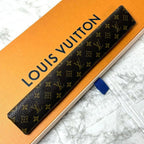 Louis Vuitton Accessory Case Monogram Dark Brown Light Necklace — view 2
