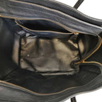 Celine Luggage Phantom Shopper Tote Bag F Black Purse — view 9