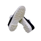 Chanel CC Sneakers Black and White Coco Mark Bicolor Canvas Shoes 37 7 — view 8