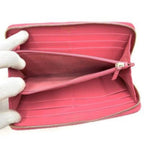 Chanel Pink Lambskin Rhinestone Quilted Long Wallet Lucky Charm Camellia