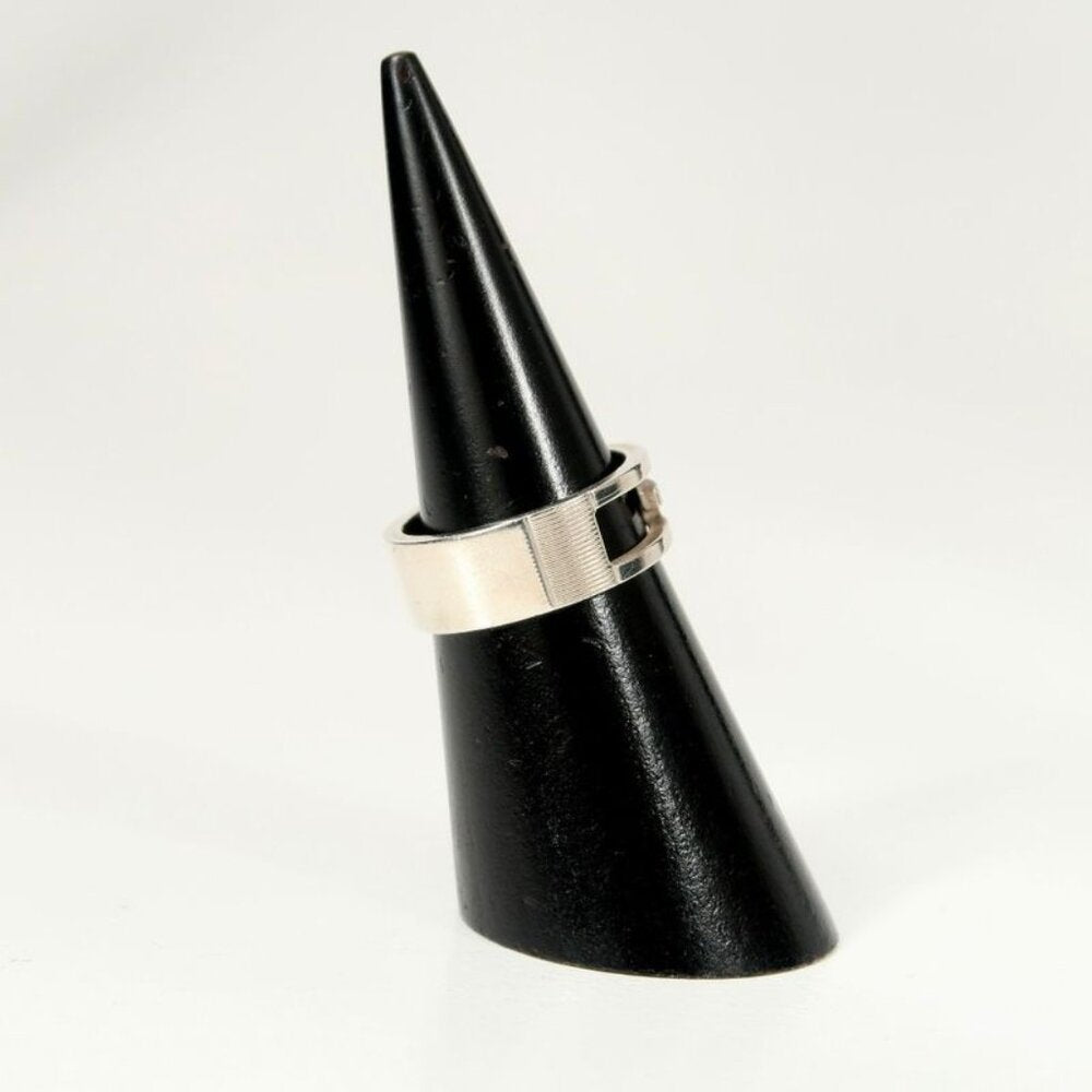 Gucci Ring Size 15 Interlocking G Logo — view 6