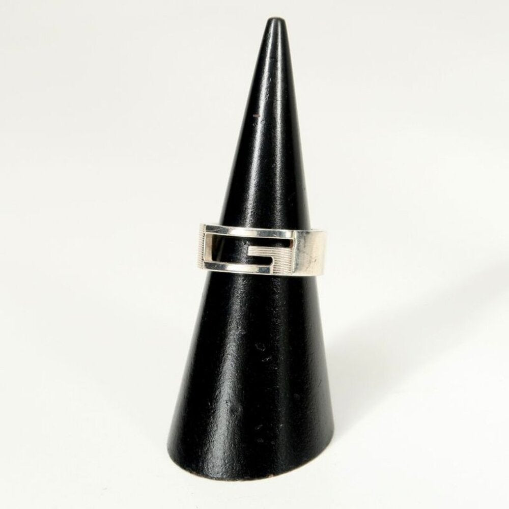 Gucci Ring Size 15 Interlocking G Logo — view 4