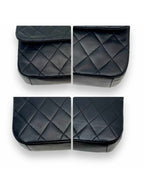 Chanel Vintage Quilted Lambskin Leather Shoulder Bag Chain