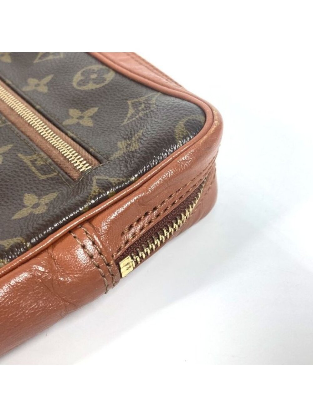 Louis Vuitton Second Bag Pochette Sport Monogram Canvas Brown — view 8