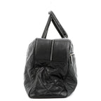 Chanel CC Caviar XL Travel Bag Bowler Tote Weekender Boston Duffle — view 9