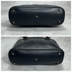 Gucci Handbag Bamboo Black Leather Gold — view 8