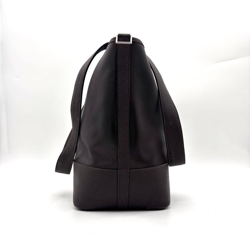 Hermes Picotin GM Long Tote Dark Brown Amazonia — view 6