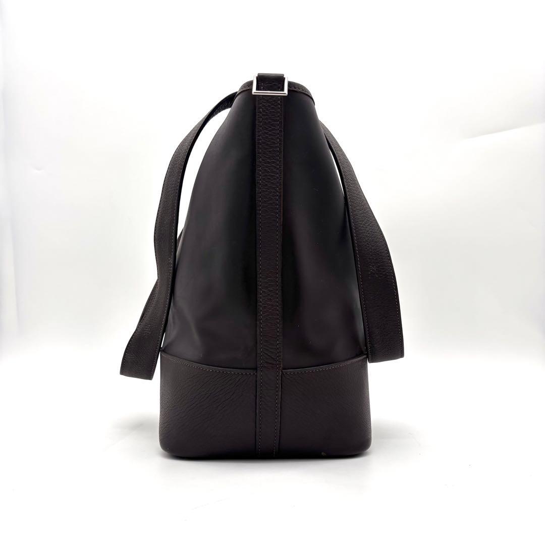 Hermes Picotin GM Long Tote Dark Brown Amazonia — view 6