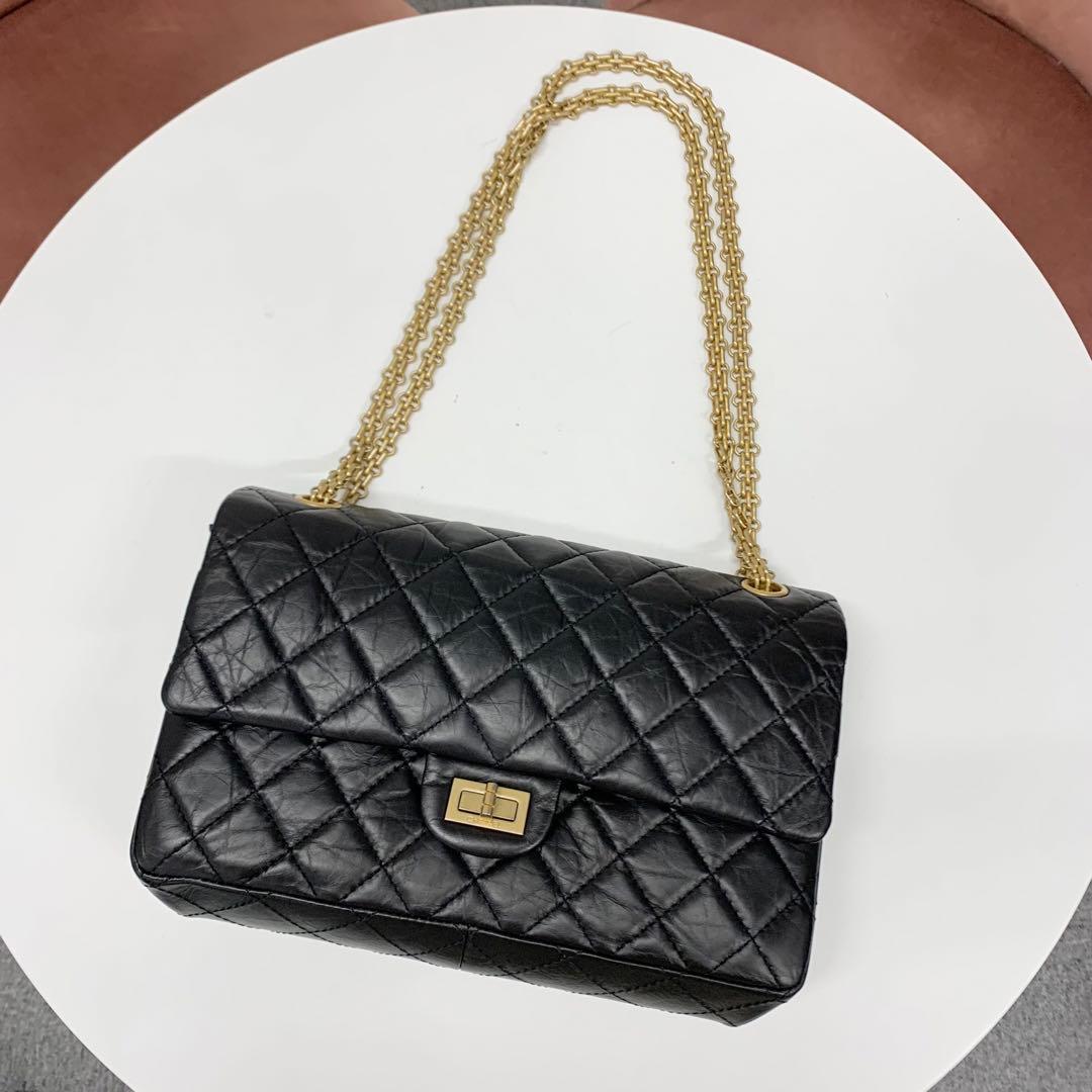 Chanel Quilted 2.55 CC Logo Turnlock Shoulder — view 5