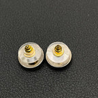 Chanel CC Logo Earrings Icon Gold — view 3