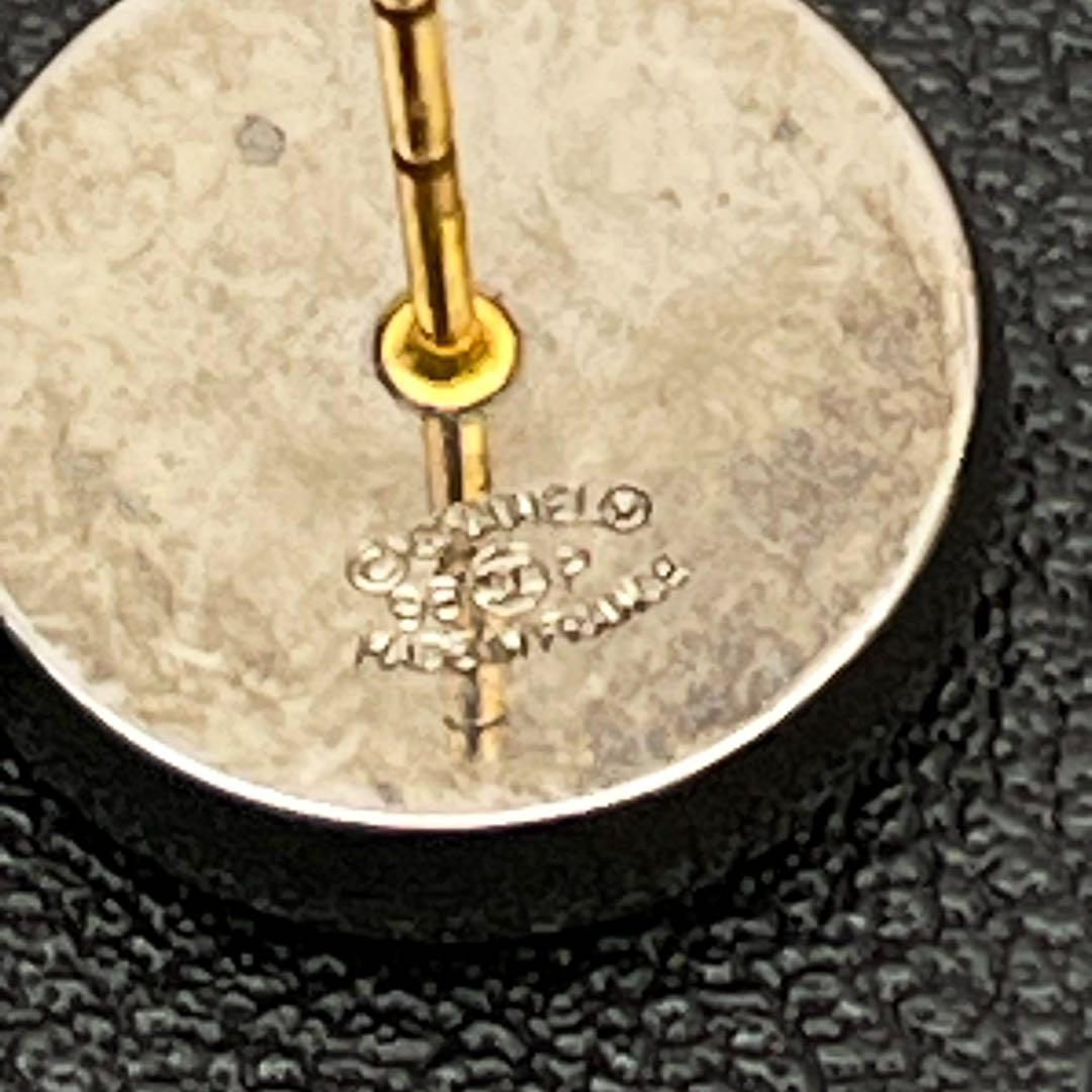 Chanel CC Logo Earrings Icon Gold — view 8