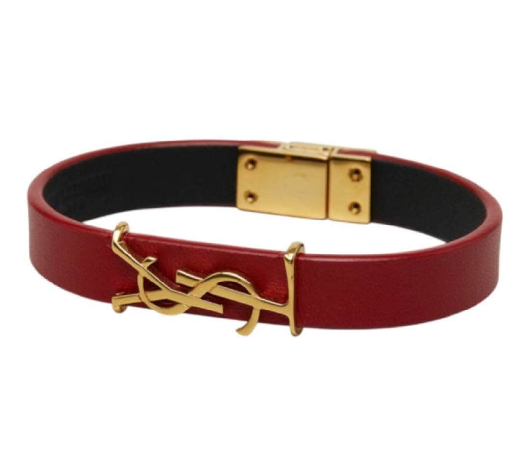 Saint Laurent Cassandra Opium YSL Logo Bracelet
