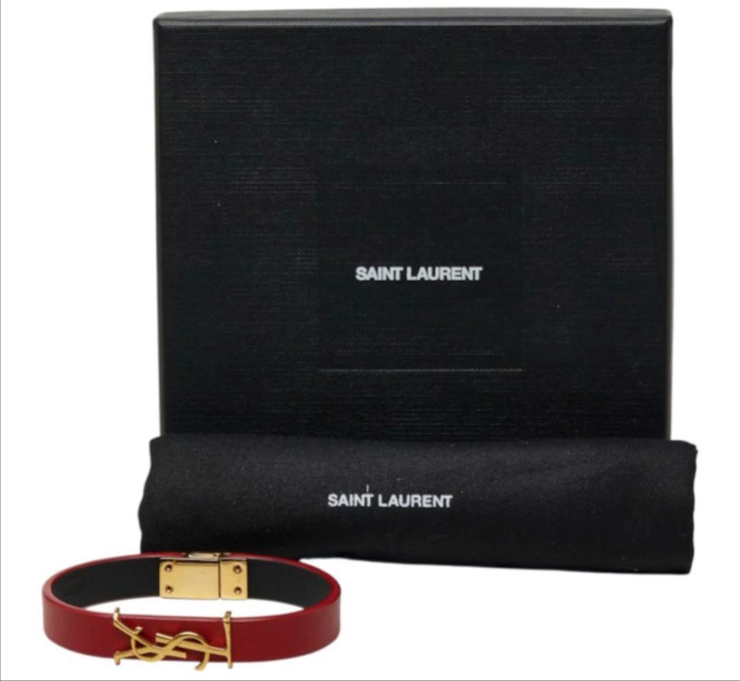 Saint Laurent Cassandra Opium YSL Logo Bracelet — view 2