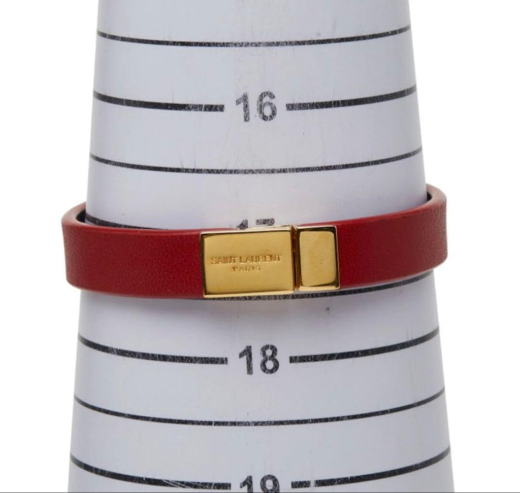 Saint Laurent Cassandra Opium YSL Logo Bracelet — view 7