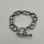 Gucci Anchor Link Chain Toggle Bracelet Twist