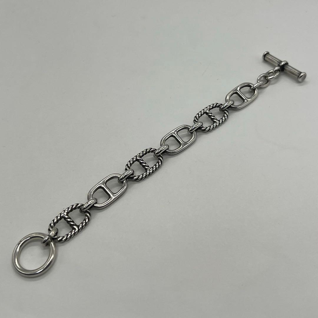 Gucci Anchor Link Chain Toggle Bracelet Twist — view 2