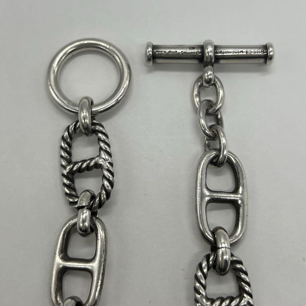 Gucci Anchor Link Chain Toggle Bracelet Twist — view 3