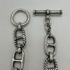 Gucci Anchor Link Chain Toggle Bracelet Twist — view 3