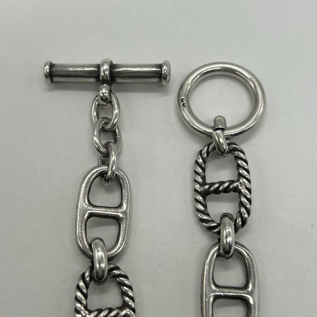 Gucci Anchor Link Chain Toggle Bracelet Twist — view 4