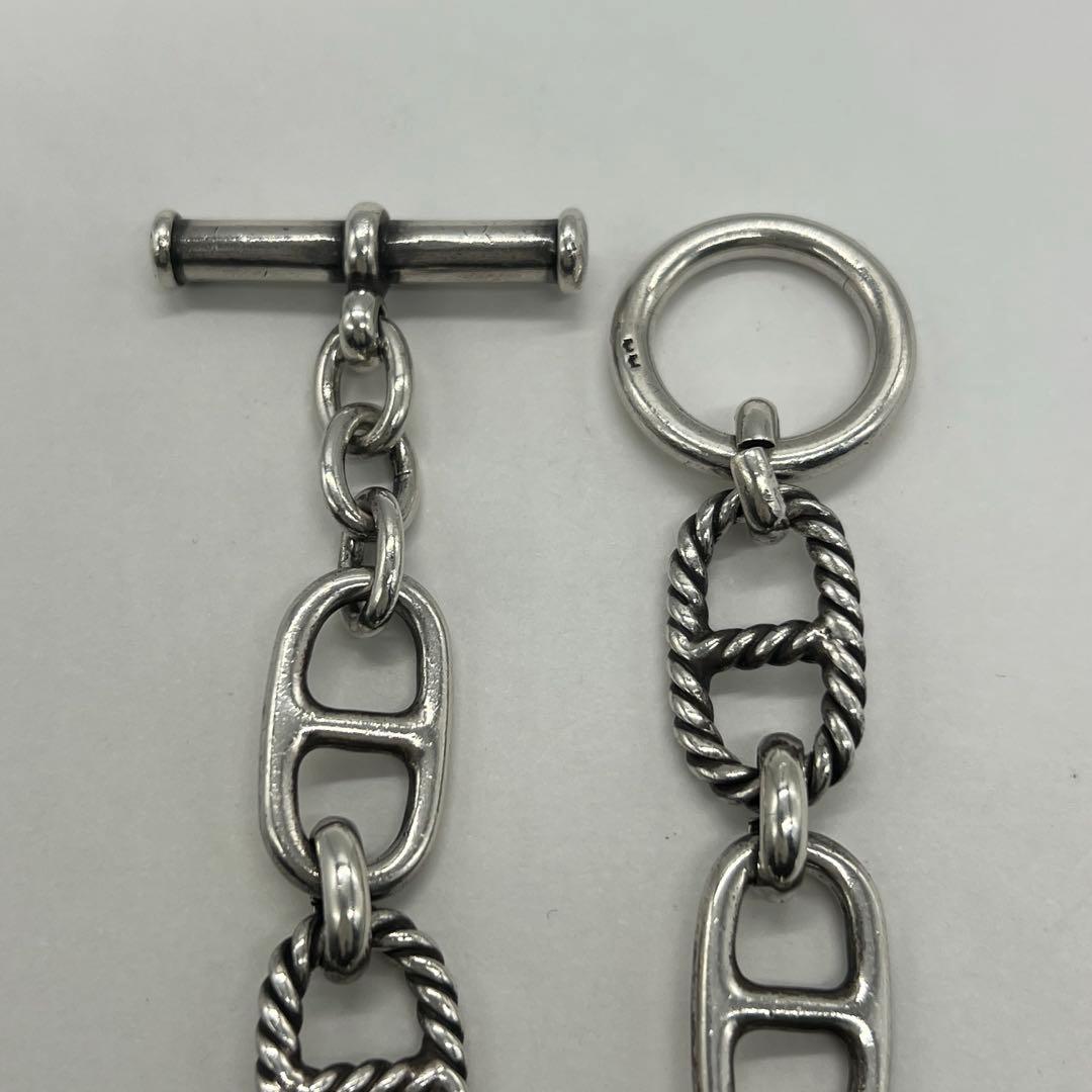Gucci Anchor Link Chain Toggle Bracelet Twist — view 4