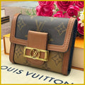Louis Vuitton Portefeuille Dauphine Compact Fold Wallet