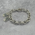 Gucci Double Dog Tag 17 Bracelet